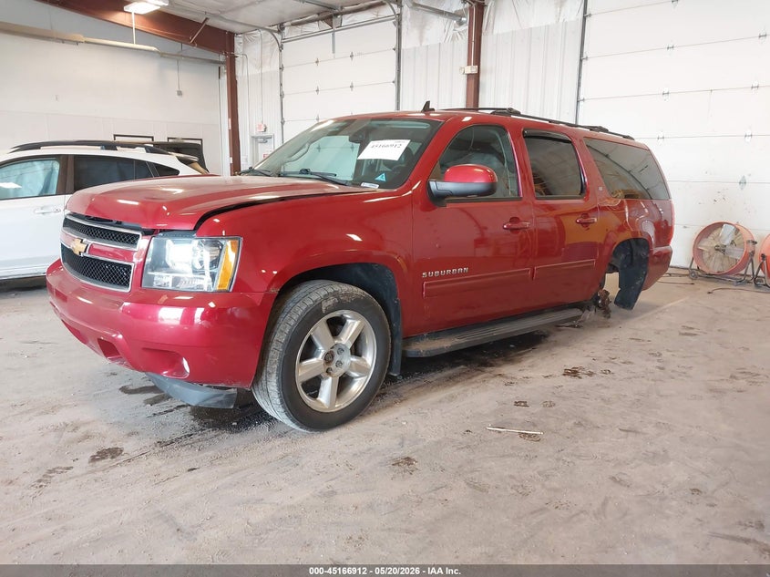 Vin: 1gnskje7xdr279285, lot: 45664598, chevrolet suburban 1500 lt 20132