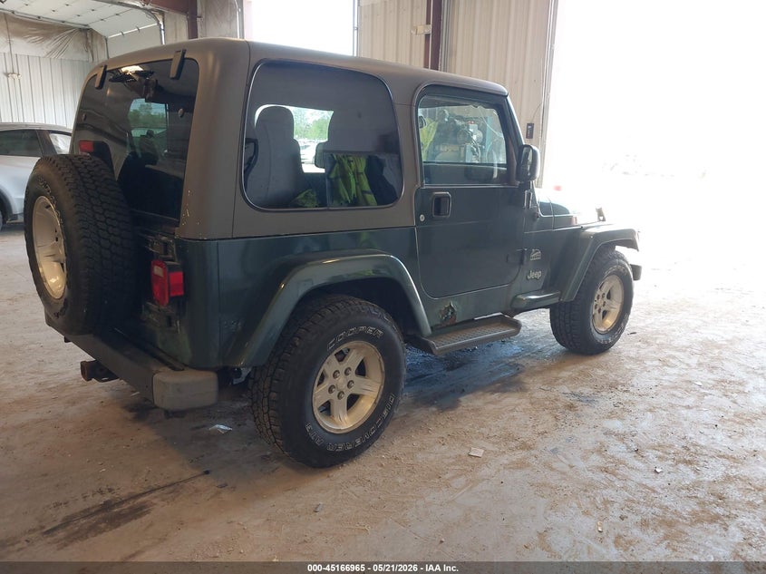 2004 JEEP TJ auction photo 4