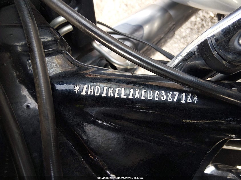 2014 Harley-Davidson Flhtk Electra Glide Ultra Ltd VIN: 1HD1KEL1XEB638718 Lot: 45166967