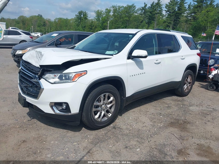 VIN 1GNEVGKW2JJ264101 2018 CHEVROLET TRAVERSE 1LT