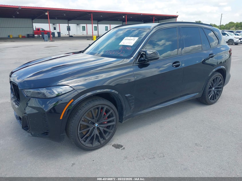 Vin: 5ux33eu04t9393771, lot: 45664658, bmw x5 m60i 20262