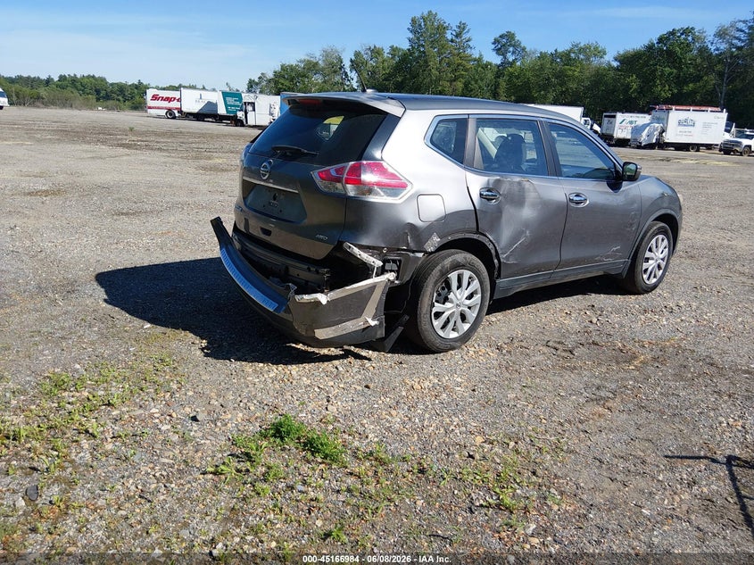 Vin: knmat2mv8fp541004, lot: 45664670, nissan rogue s 20154
