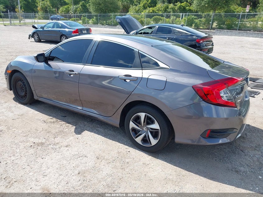 VIN 19XFC2F63KE037658 2019 HONDA CIVIC LX