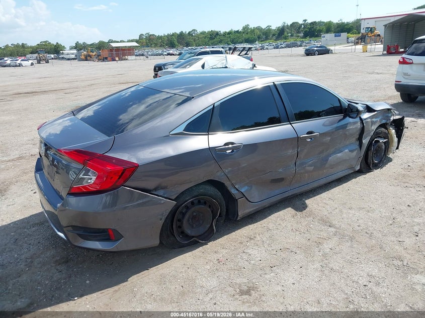 VIN 19XFC2F63KE037658 2019 HONDA CIVIC LX