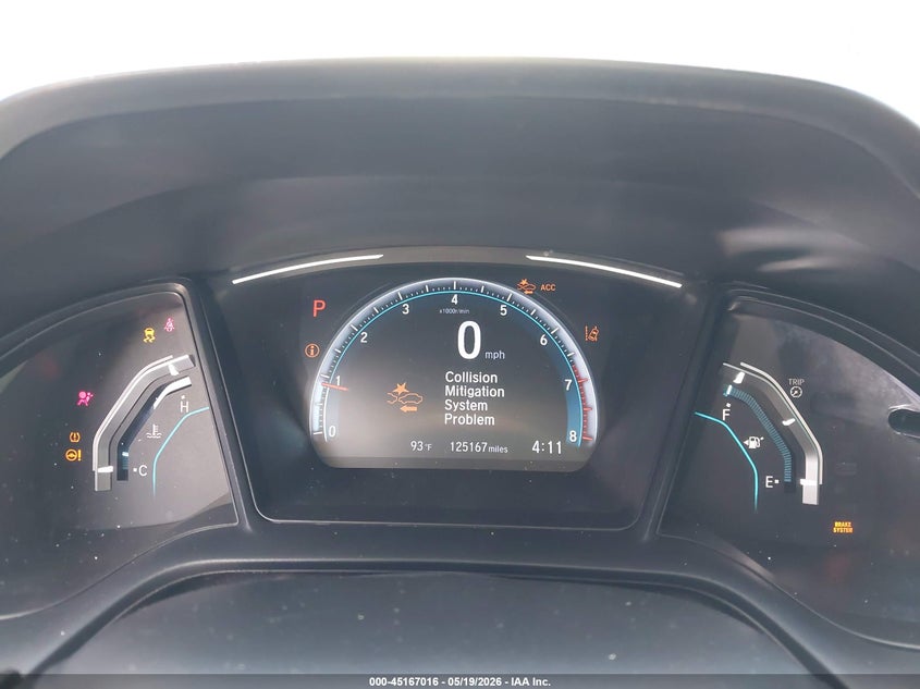 VIN 19XFC2F63KE037658 2019 HONDA CIVIC LX