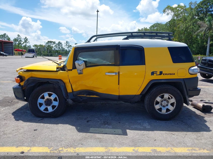 2007 Toyota Fj Cruiser VIN: JTEBU11F770029619 Lot: 45167047