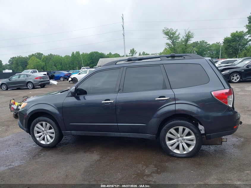 2012 Subaru Forester 2.5 2.5X Premium blue Lot 111045167121 Vin JF2SHADC4CH432688