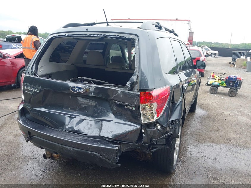 2012 Subaru Forester 2.5 2.5X Premium blue Lot 111045167121 Vin JF2SHADC4CH432688
