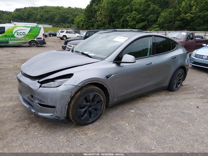 Vin: 7saygded3sa374009, lot: 45664822, tesla model y long range dual motor rear-wheel drive 20252