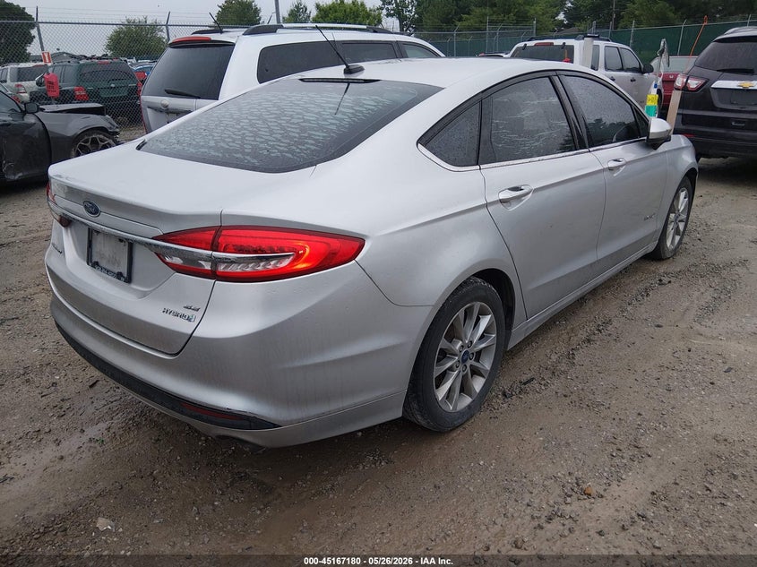 2017 FORD FUSION SEDAN 2.0L I-4 DOHC, VVT, 141HP