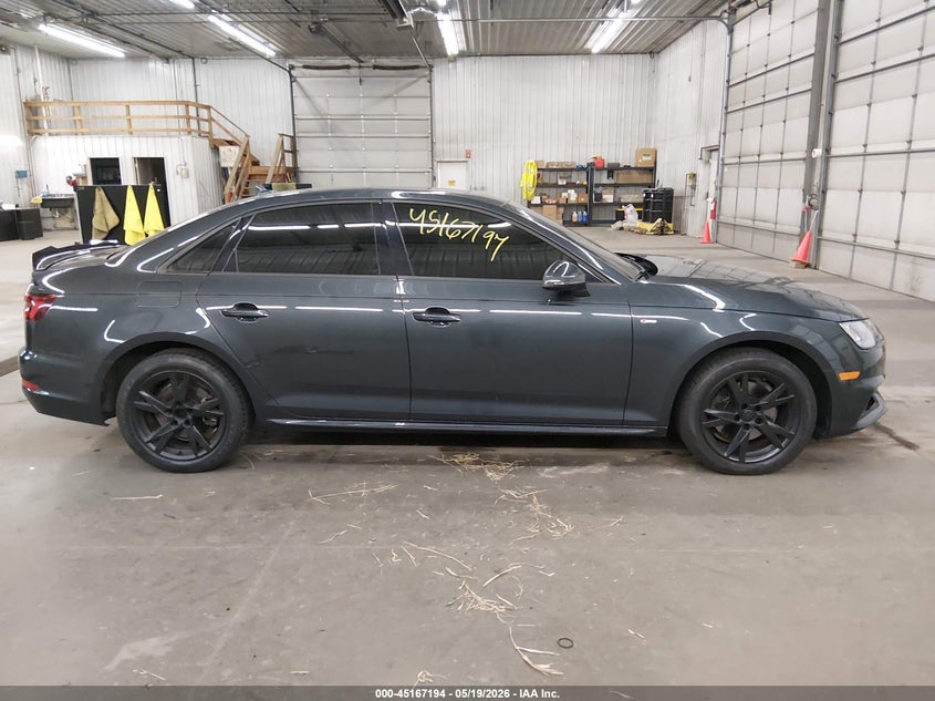 AUDI A4 2018 VIN WAUKMAF42JA076356