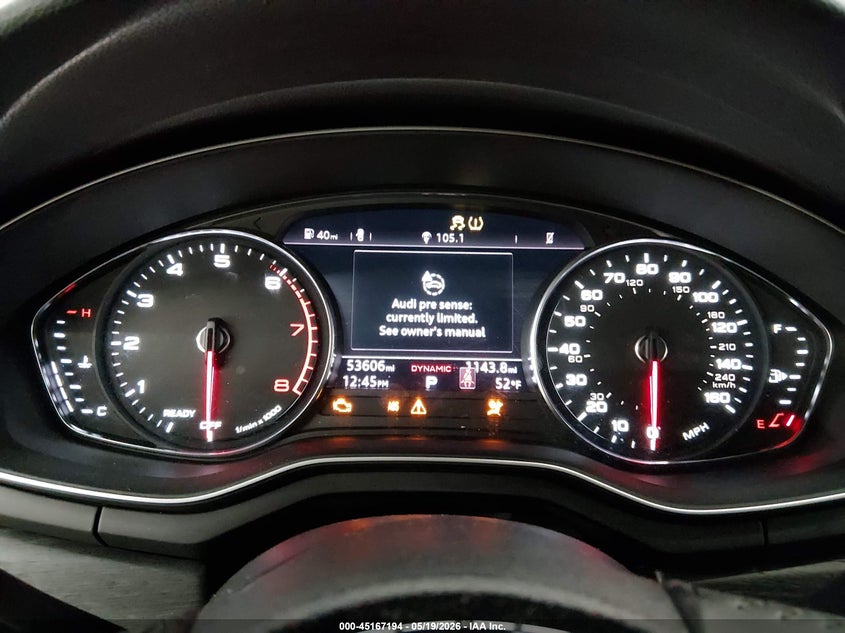 AUDI A4 2018 VIN WAUKMAF42JA076356