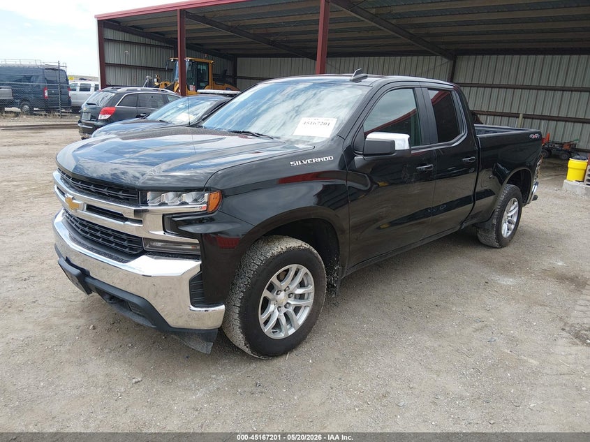 2020 Chevrolet Silverado 1500 4wd Double Cab Standard Bed Lt 1GCRYDED2LZ265702 photo 1