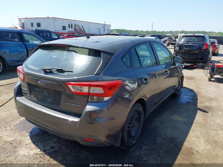 Vin: 4s3gtaa68j3716272, lot: 45664897, subaru impreza 2.0i 20184