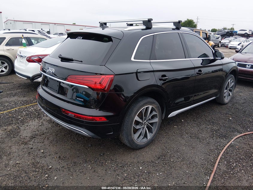 Vin: wa1baafy9m2126290, lot: 45664922, audi q5 premium plus 45 tfsi quattro s tronic 20214