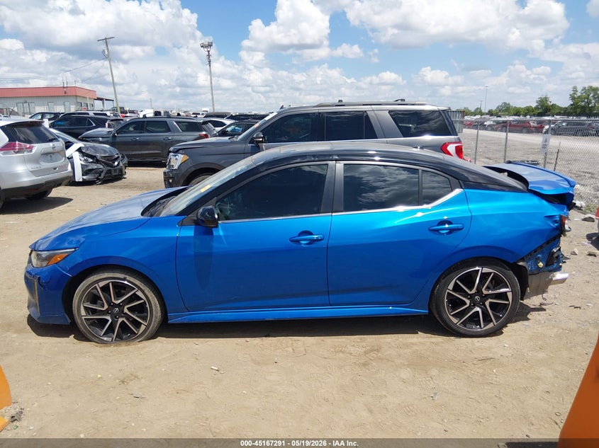 VIN 3N1AB8DV0SY205123 2025 NISSAN SENTRA SR