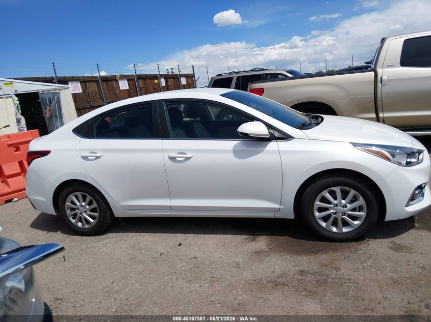 2022 HYUNDAI ACCENT SEDAN 1.6L I-4 DI, DOHC, VVT, 120HP