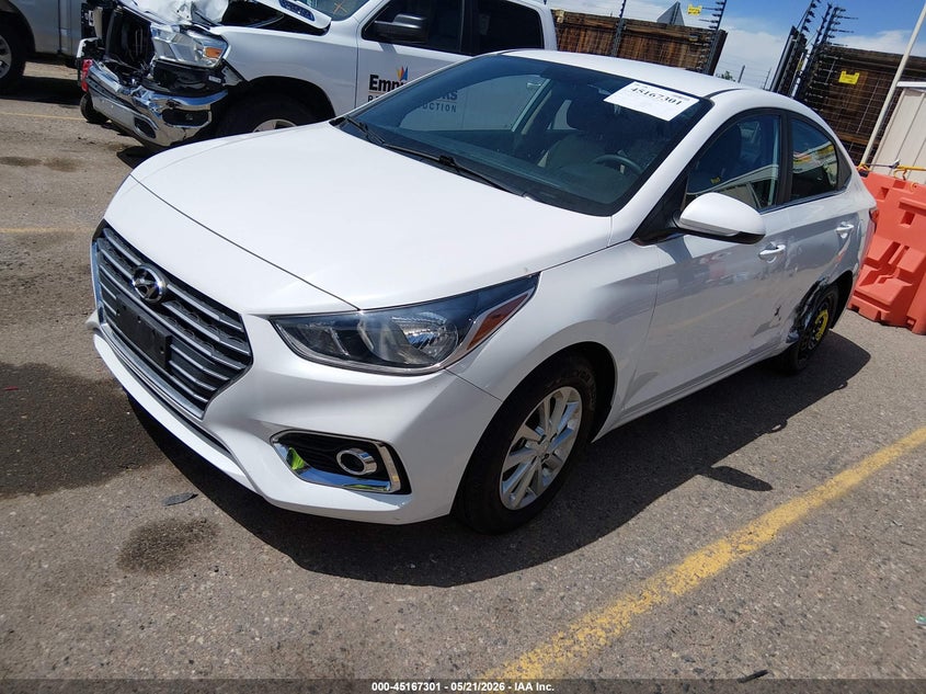2022 HYUNDAI ACCENT SEDAN 1.6L I-4 DI, DOHC, VVT, 120HP