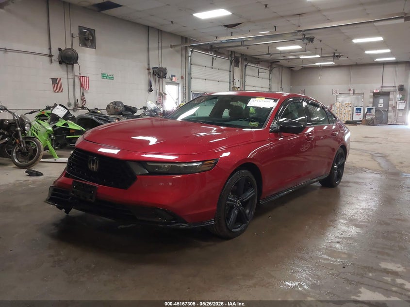 2023 HOND ACCORD HYBRID SPORT- 2.0L I-4 DI, DOHC, V(VIN: 1HGCY2F72PA070174