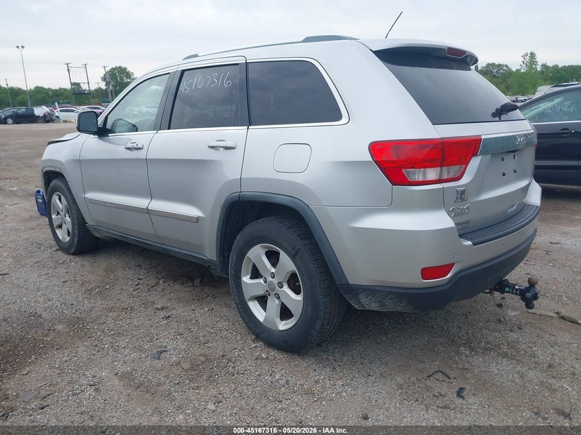 Vin: 1j4rr4gg1bc609522, lot: 45665002, jeep grand cherokee laredo 20113