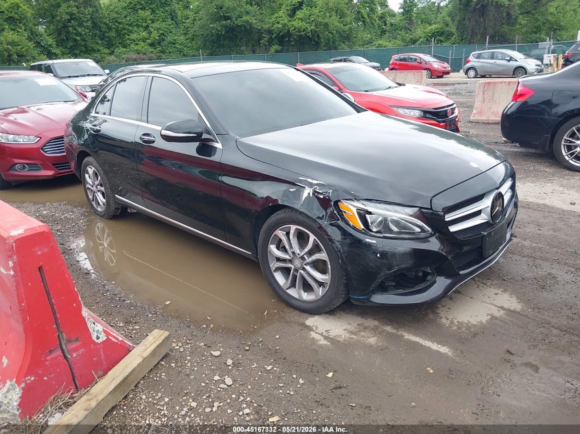 Vin: 55swf4kb4fu070995, lot: 45665018, mercedes-benz c 300 4matic 2015 img_1