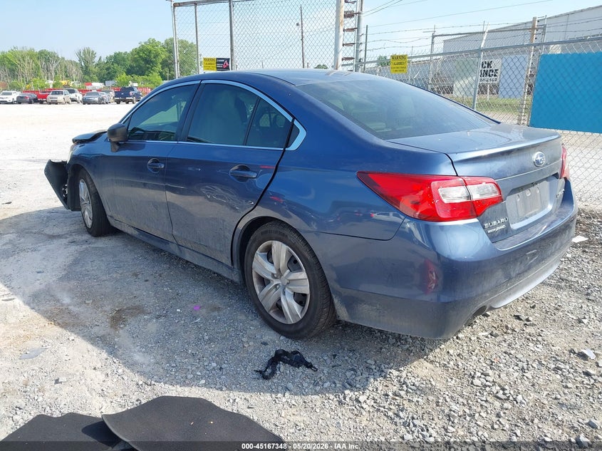Vin: 4s3bnba6xf3007909, lot: 45665034, subaru legacy 2.5i 20153