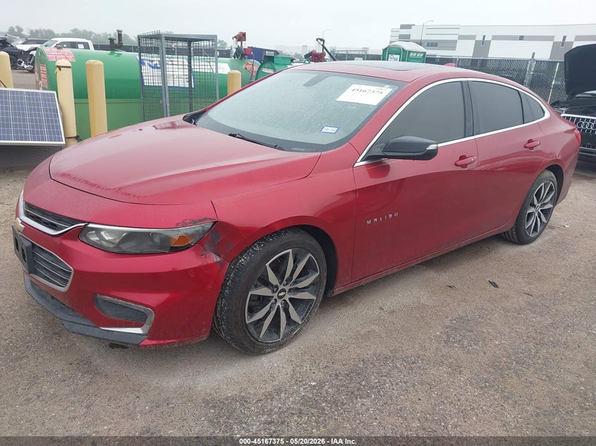 2016 Chevrolet Malibu 1lt 1G1ZE5STXGF285741 photo 1