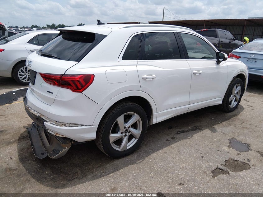 Vin: wa1aucf37m1066633, lot: 45665073, audi q3 premium 40 tfsi quattro tiptronic 20214