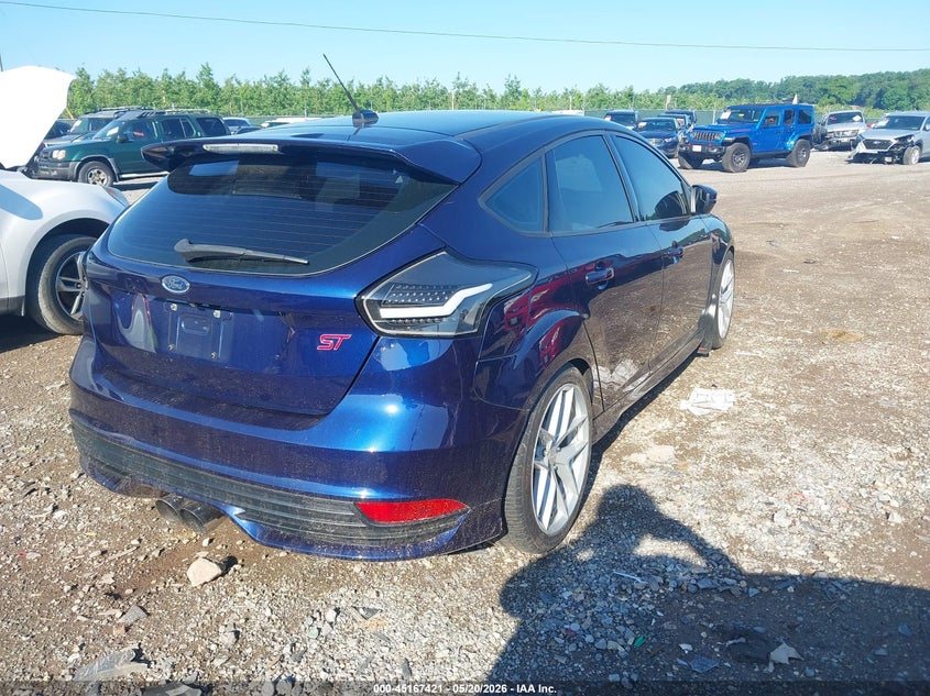 Vin: 1fadp3l99gl279357, lot: 45665107, ford focus st 20164