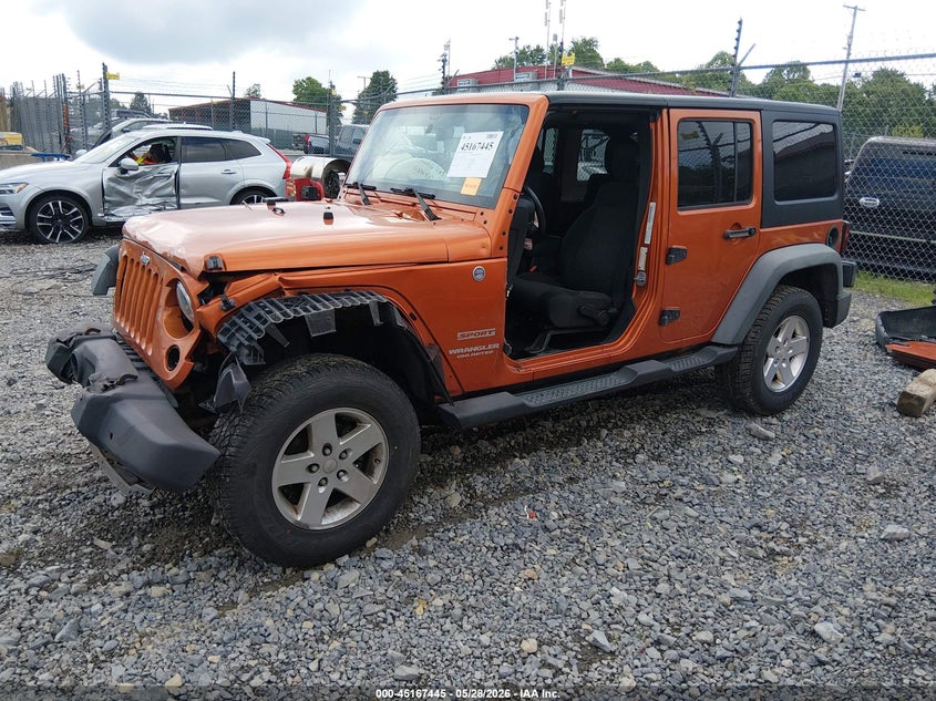 1J4BA3H12BL545956 2011 Jeep Wrangler Unlimited Sport photo 1