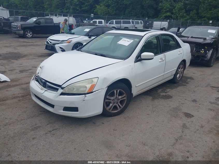2007 Honda Accord 2.4 Ex 1HGCM56817A019139 photo 1