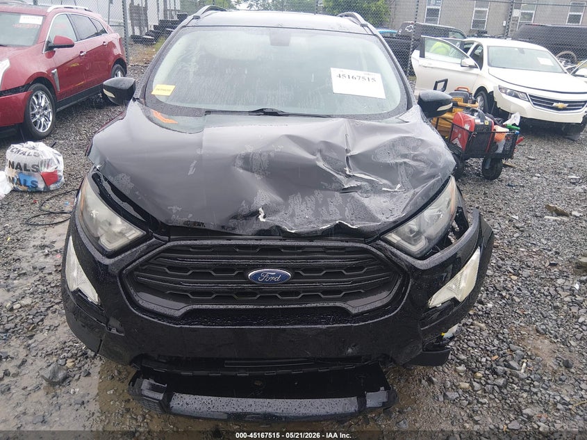 2019 Ford Ecosport Ses VIN: MAJ6S3JLXKC260850 Lot: 45167515
