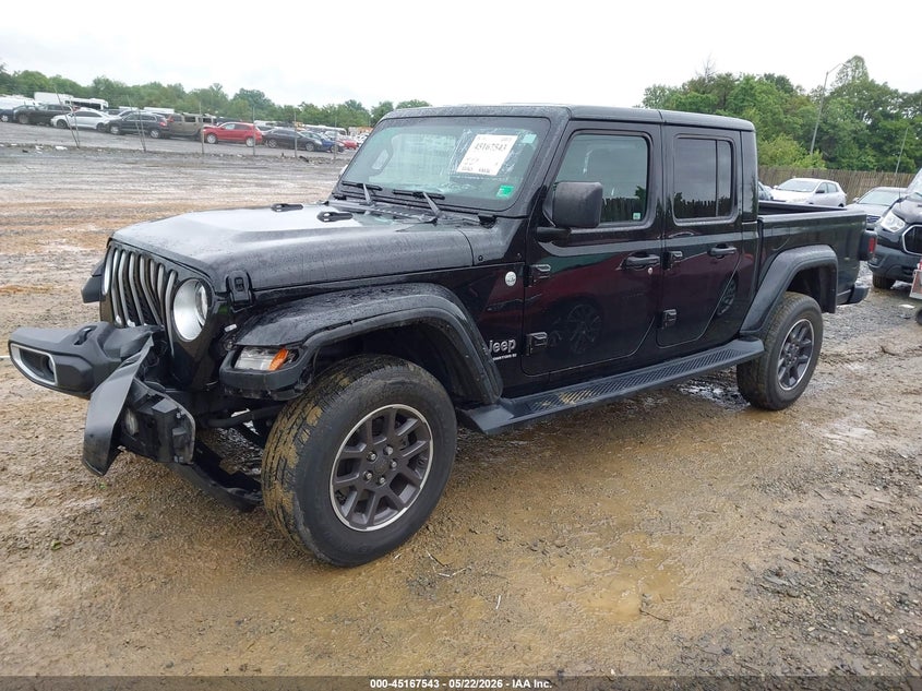 2023 Jeep Gladiator Overland 4x4 1C6HJTFGXPL505176 photo 1