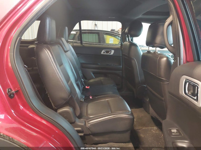 2011 Ford Explorer 3.5 Xlt Red Lot 111045167544 Vin 1FMHK8D83BGA40820