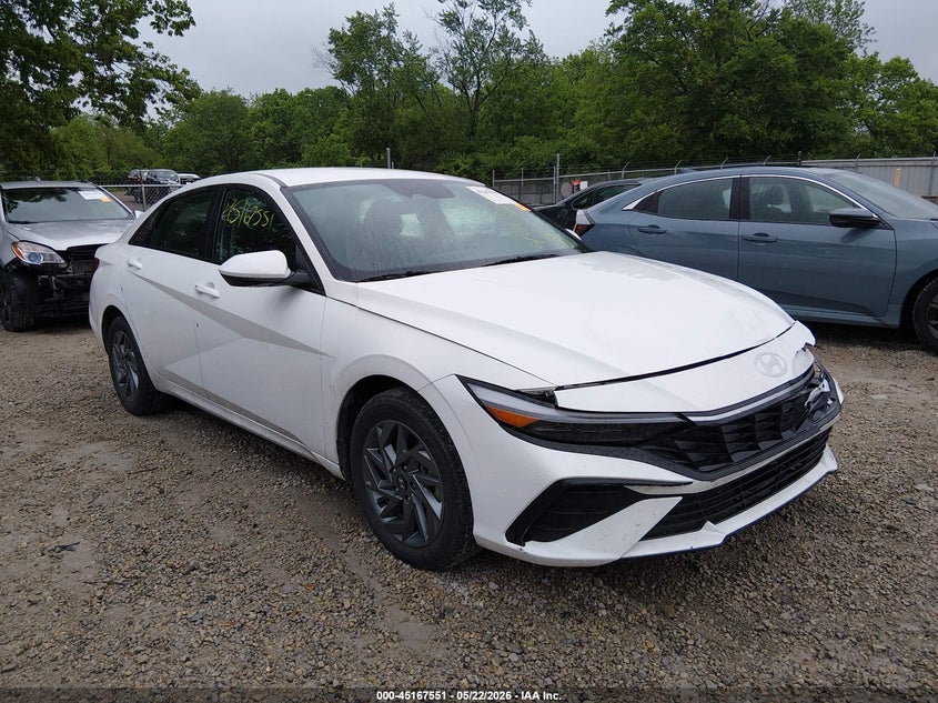 2025 Hyundai Elantra Hybrid Blue