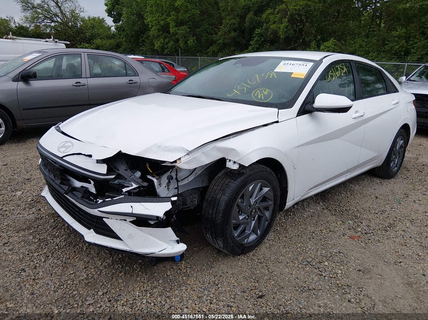 2025 Hyundai Elantra Hybrid Blue KMHLM4DJ4SU168954 photo 1