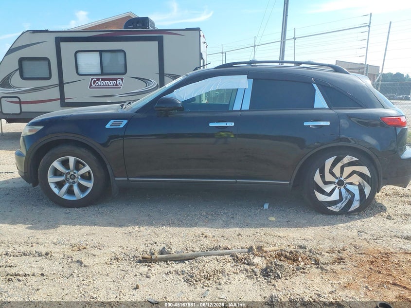 2005 Infiniti Fx35 VIN: JNRAS08W05X217070 Lot: 45167581