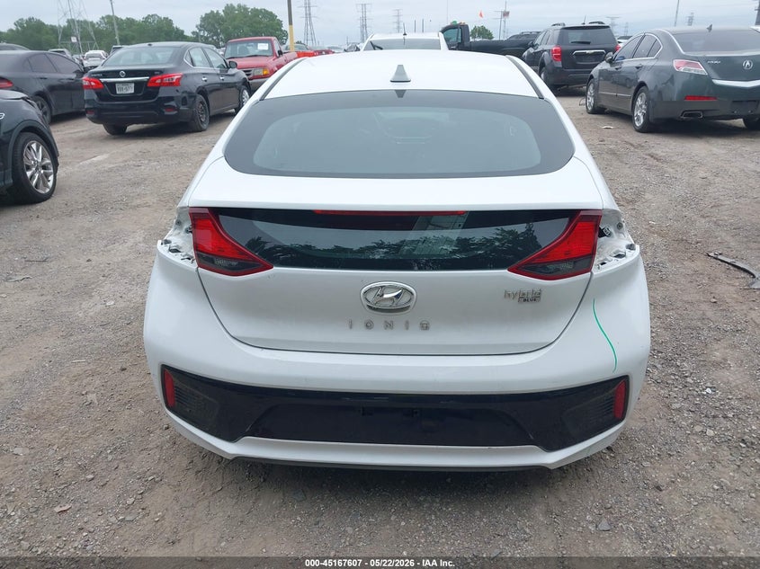 2018 Hyundai Ioniq Hybrid Blue VIN: KMHC65LC4JU099569 Lot: 45167607
