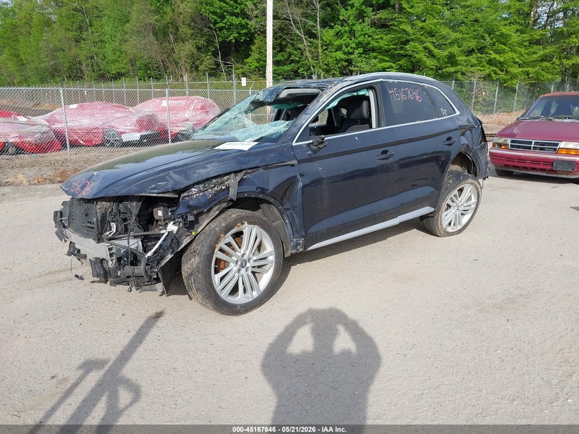 Vin: wa1bnafyxj2210666, lot: 45665332, audi q5 2.0t premium/2.0t tech premium 20182