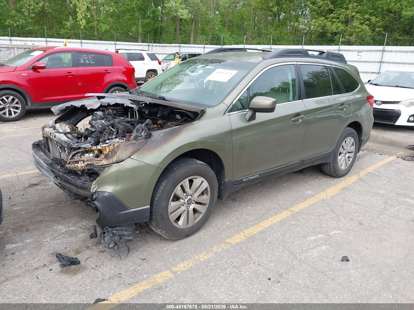 Vin: 4s4bsacc8h3212620, lot: 45665361, subaru outback 2.5i premium 20172