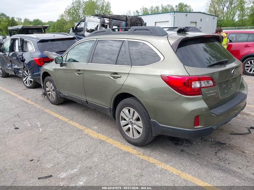 Vin: 4s4bsacc8h3212620, lot: 45665361, subaru outback 2.5i premium 20173