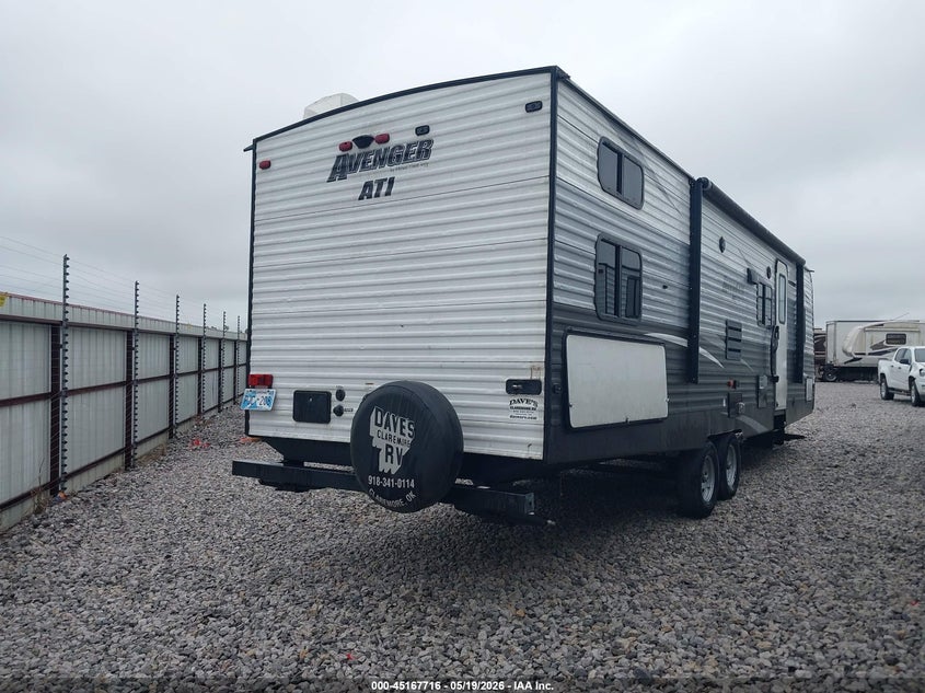 2019 FOREST RIVER AVENGER auction photo 4