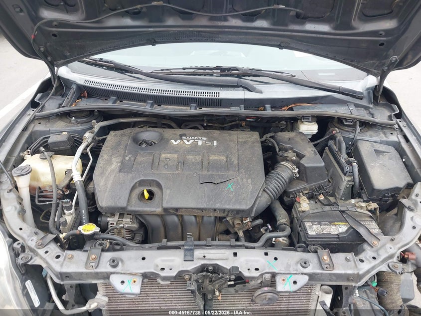 2010 TOYOTA COROLLA SEDAN 1.8L I-4 DOHC, VVT, 132HP