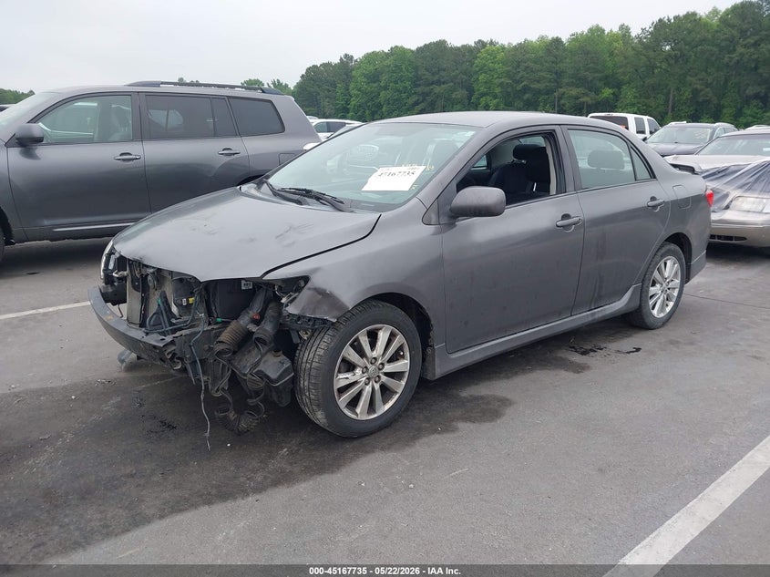 2010 TOYOTA COROLLA SEDAN 1.8L I-4 DOHC, VVT, 132HP