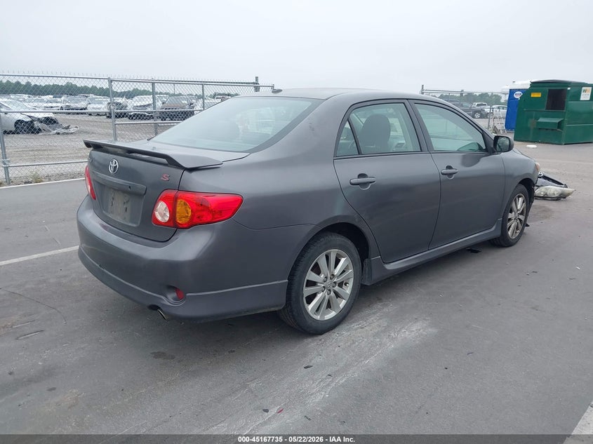 2010 TOYOTA COROLLA SEDAN 1.8L I-4 DOHC, VVT, 132HP