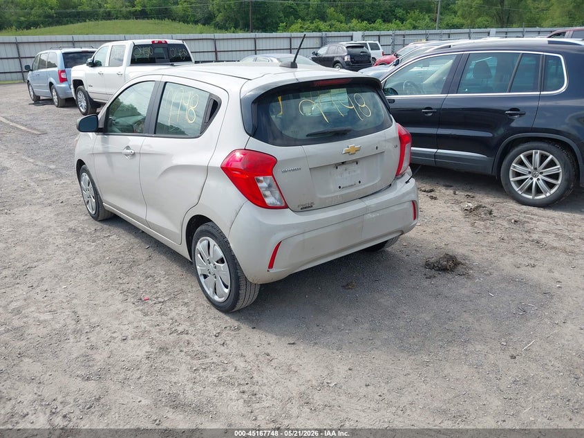 Vin: kl8cb6sa4gc576353, lot: 45665434, chevrolet spark ls cvt 20163