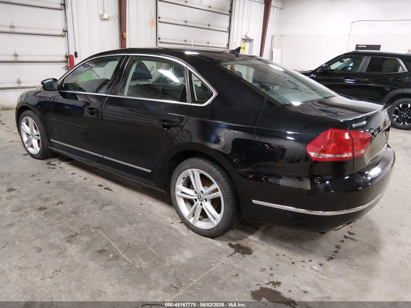 Vin: 1vwcn7a35dc011335, lot: 45665462, volkswagen passat 2.0l tdi sel premium 20133