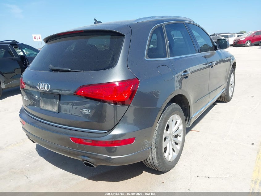 Vin: wa1c2afp1ga031290, lot: 45665469, audi q5 2.0t premium 20164