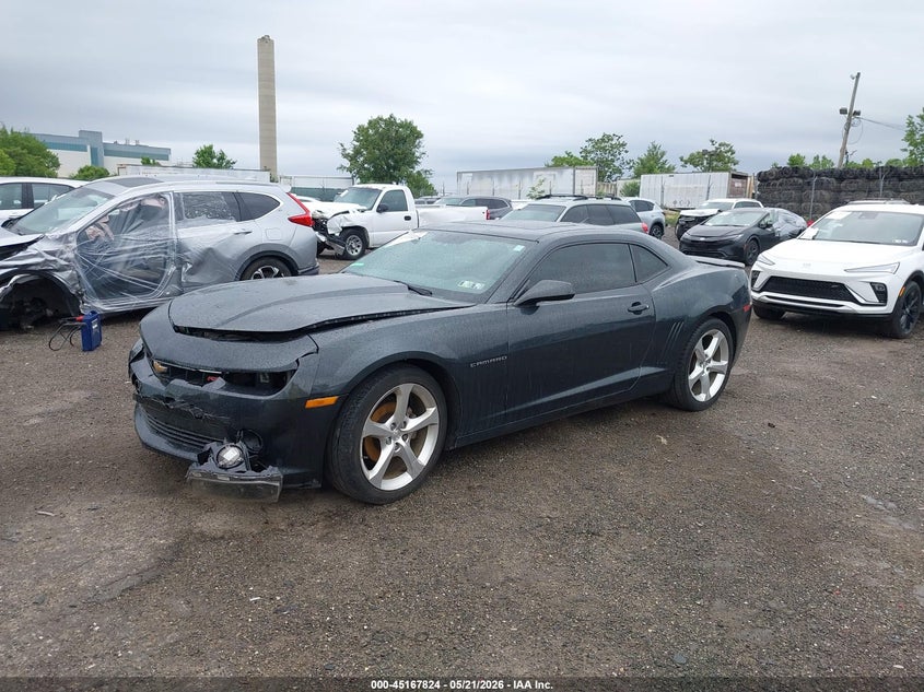 2015 Chevrolet Camaro 1lt 2G1FD1E33F9158069 photo 1