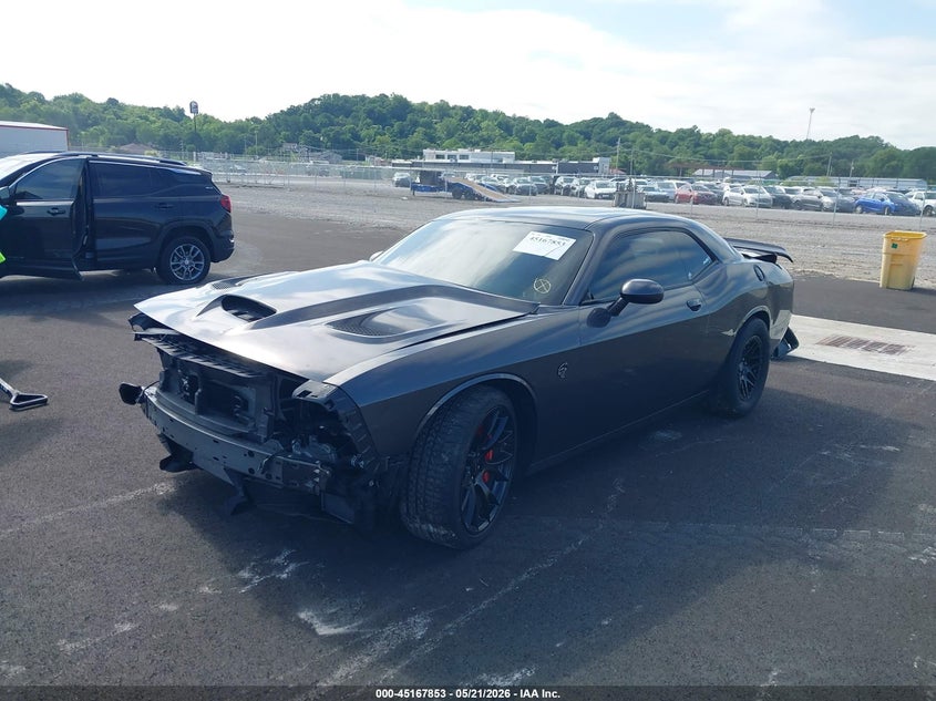 Vin: 2c3cdzc92gh152842, lot: 45665539, dodge challenger srt hellcat 20162